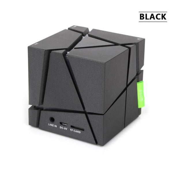 New Wireless Bluetooth Speaker With Microphone LED Flashing Light Subwoofer Hifi Surround Sound For Android iPhone