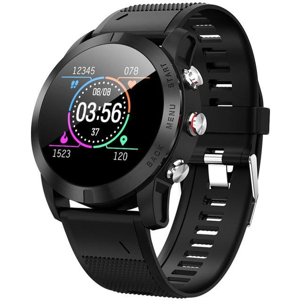 New Smart Watch 1.3'' IP68 Waterproof Bluetooth 4.2 Smartwatch Heart Rate Monitoring Compass Sport Watch For Android iOS