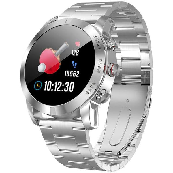 New Smart Watch 1.3'' IP68 Waterproof Bluetooth 4.2 Smartwatch Heart Rate Monitoring Compass Sport Watch For Android iOS
