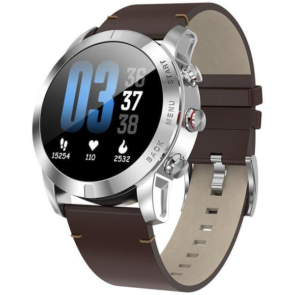 New Smart Watch 1.3'' IP68 Waterproof Bluetooth 4.2 Smartwatch Heart Rate Monitoring Compass Sport Watch For Android iOS