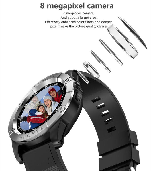 New Sport Smart Watch With Remote Camera Wristwatch Bluetooth For Android iPhone