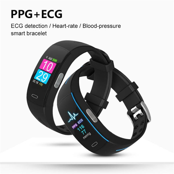 New Blood Pressure Smart Band Heart Rate Bracelet Fitness Tracker Watch Intelligent Wristband