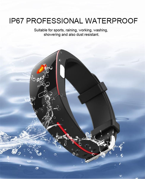 New Blood Pressure Smart Band Heart Rate Bracelet Fitness Tracker Watch Intelligent Wristband