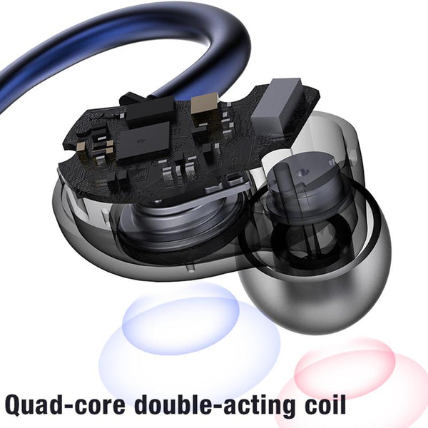 New TWS Wireless Earbuds V5.0 Bluetooth Earphone IPX7 Waterproof Headset Deep Bass Stereo Sound Sport Headphones