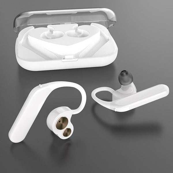 New TWS Wireless Earbuds V5.0 Bluetooth Earphone IPX7 Waterproof Headset Deep Bass Stereo Sound Sport Headphones