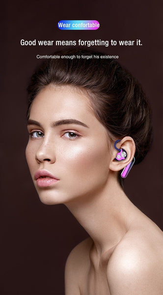 New TWS Wireless Earbuds V5.0 Bluetooth Earphone IPX7 Waterproof Headset Deep Bass Stereo Sound Sport Headphones