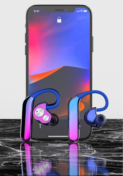 New TWS Wireless Earbuds V5.0 Bluetooth Earphone IPX7 Waterproof Headset Deep Bass Stereo Sound Sport Headphones