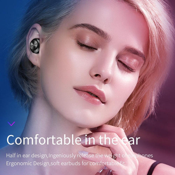 New TWS Bluetooth 5.0 Earphones Wireless Headphones Earphone Handsfree Headphone Sport Earbuds For iPhone Android