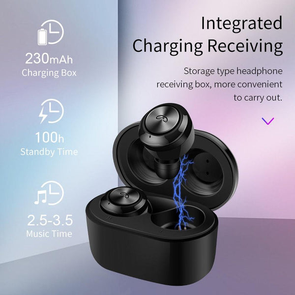 New TWS Bluetooth 5.0 Earphones Wireless Headphones Earphone Handsfree Headphone Sport Earbuds For iPhone Android