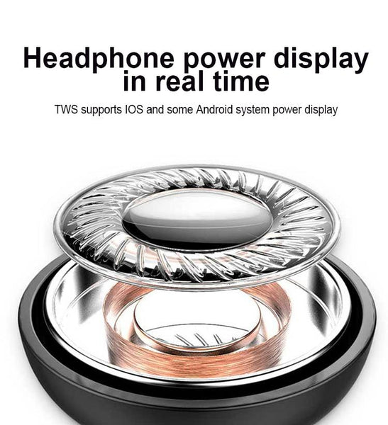 New TWS Bluetooth 5.0 Earphones Wireless Headphones Earphone Handsfree Headphone Sport Earbuds For iPhone Android