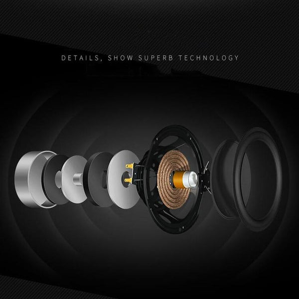 New Super Bass Bluetooth Speaker Subwoofer Portable Wireless Speaker With Mic Audio Multifunction TF FM Radio