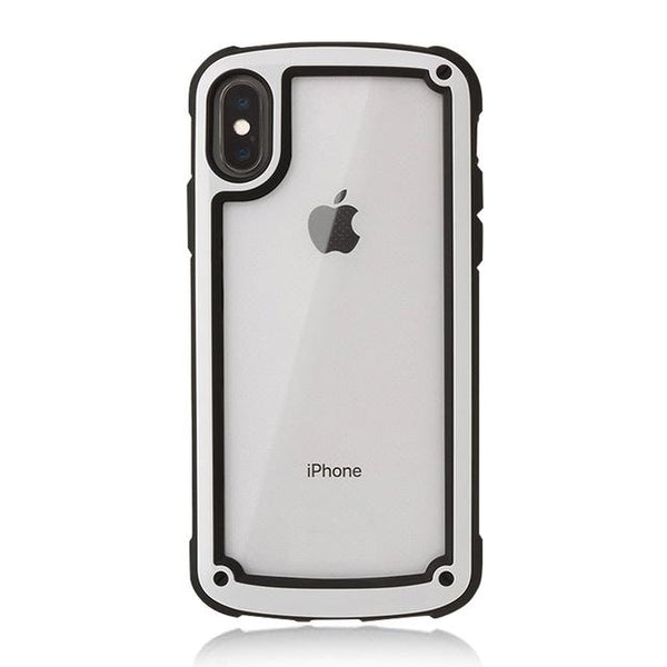 New Luxury Transparent Case Shockproof Armor Protective Case Cover For iPhone X XS Max XR 8 Plus