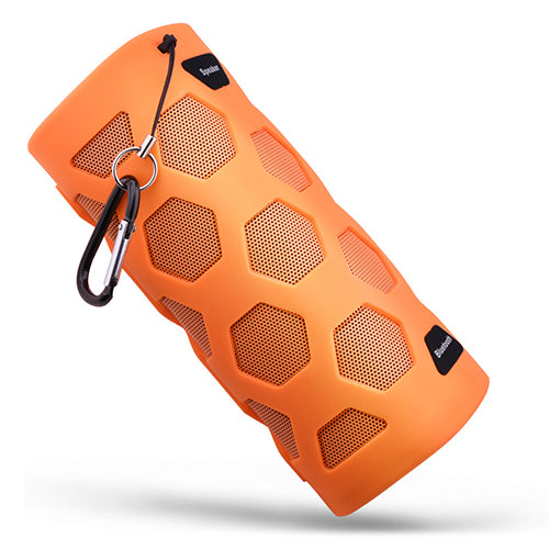 New NFC Wireless Bluetooth Waterproof Portable Outdoor Mini Stereo Column Speaker With Powerbank