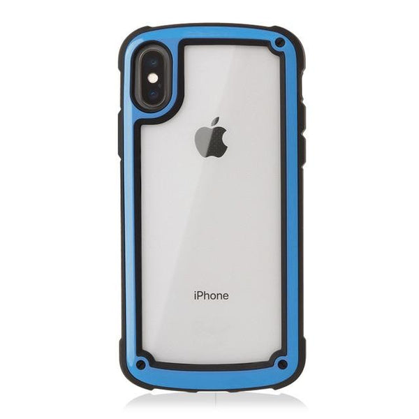 New Luxury Transparent Case Shockproof Armor Protective Case Cover For iPhone X XS Max XR 8 Plus