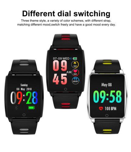 New IPS Large Screen Multi-Sport Fitness Smart Watch Activity Tracker Heart Rate Blood Pressure Wristband For iOS Android