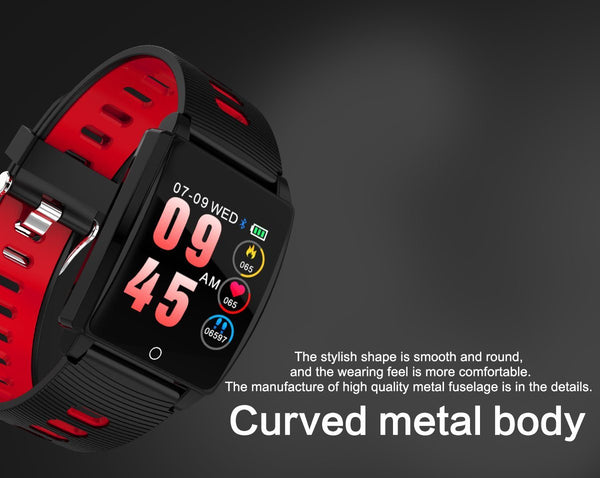 New IPS Large Screen Multi-Sport Fitness Smart Watch Activity Tracker Heart Rate Blood Pressure Wristband For iOS Android