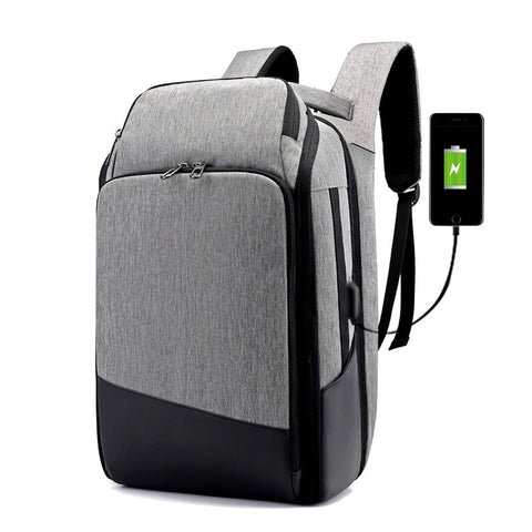 New High Capacity 17 Inch Laptop Business Multifunctional USB Charging Travel Bag School Backpack