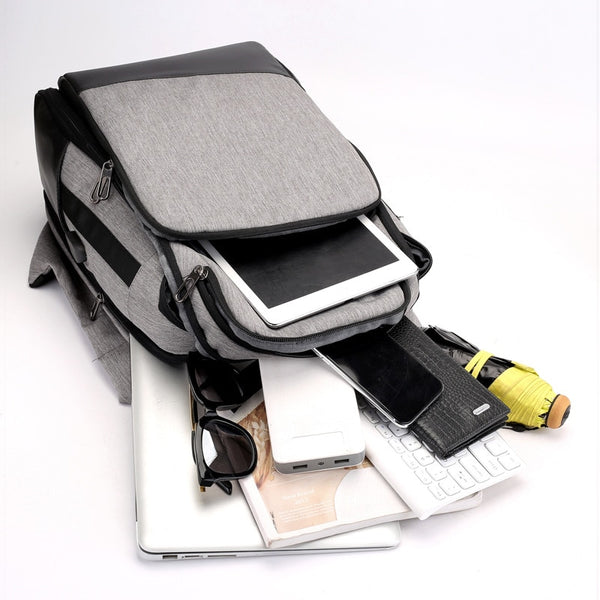 New High Capacity 17 Inch Laptop Business Multifunctional USB Charging Travel Bag School Backpack
