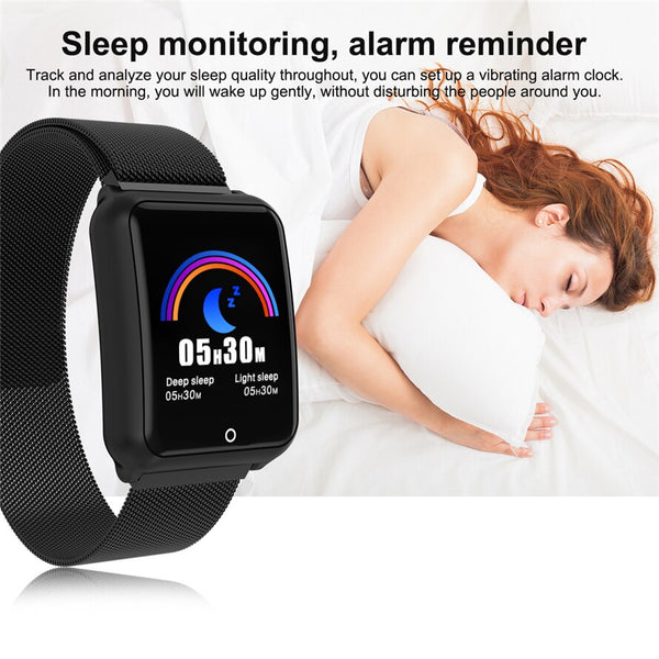 New Heart Rate Fitness Tracker Sport Bluetooth Digital Wrist Smartwatch For iPhone Samsung Xiaomi