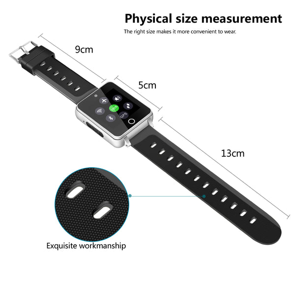 New Android 5.1 1GB+16GB Bluetooth GPS 3G WIFI Smartwatch Digital Wrist Watch For Android iPhone Gifts