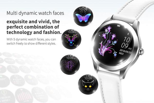 New Smart Watch Women 1.04'' Screen IP68 Waterproof Heart Rate Monitor Sport Smartwatch For iOS Android