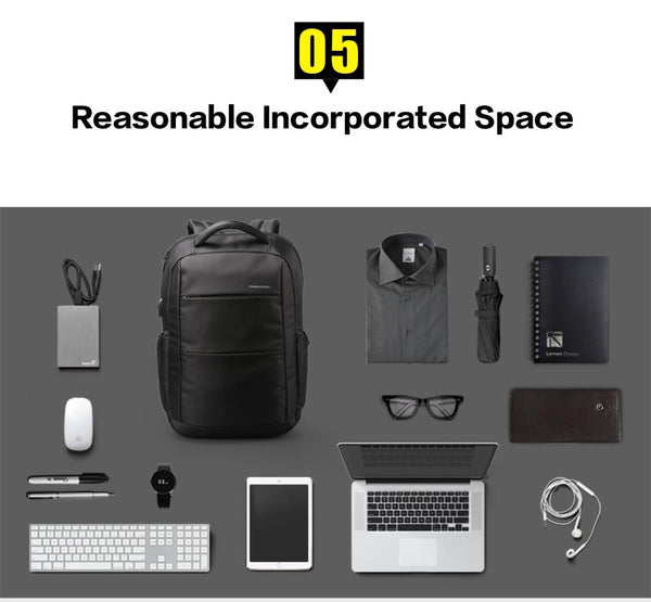 New Large Capacity 15.6'' USB Port Charging Anti-Theft Smart Travel Outdoor Backpack For Men Women