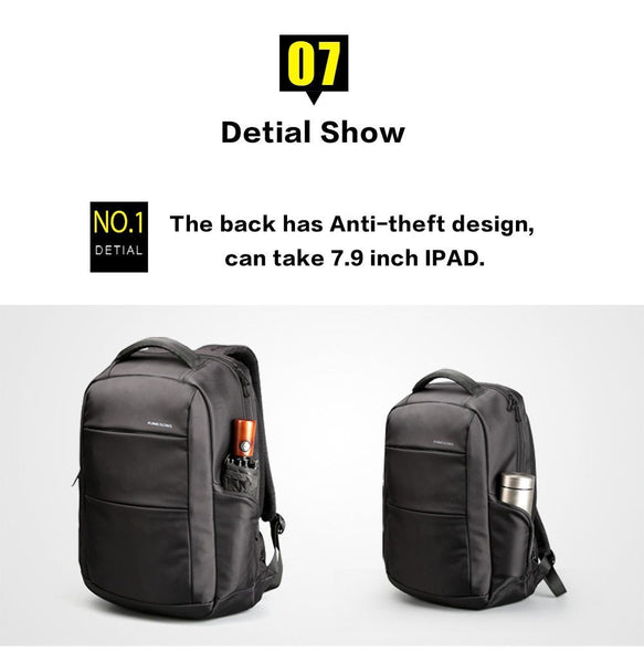 New Large Capacity 15.6'' USB Port Charging Anti-Theft Smart Travel Outdoor Backpack For Men Women