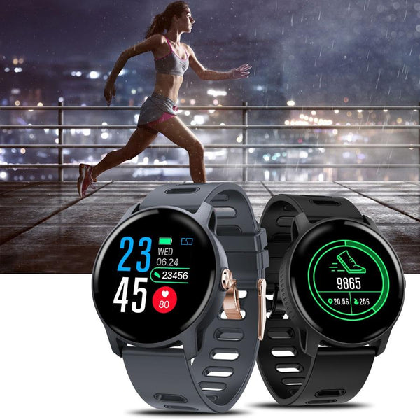 New Bluetooth Sport Smart Watch IP68 waterproof Clock Fitness Tracker Heart Rate Monitor Smartwatch for IOS Android