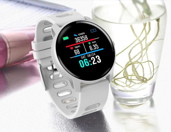 New Bluetooth Sport Smart Watch IP68 waterproof Clock Fitness Tracker Heart Rate Monitor Smartwatch for IOS Android