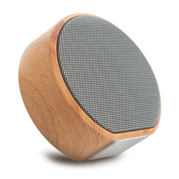 New Wood Grain Wireless Bluetooth Portable Mini Subwoofer Audio Gift Stereo Speaker