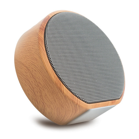 New Wood Grain Wireless Bluetooth Portable Mini Subwoofer Audio Gift Stereo Speaker