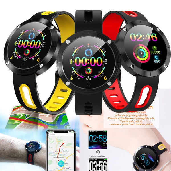 New Smart Watch 50 Meters Waterproof Heart Rate Monitor Fitness Tracker Heart Rate Monitor For iOS Android
