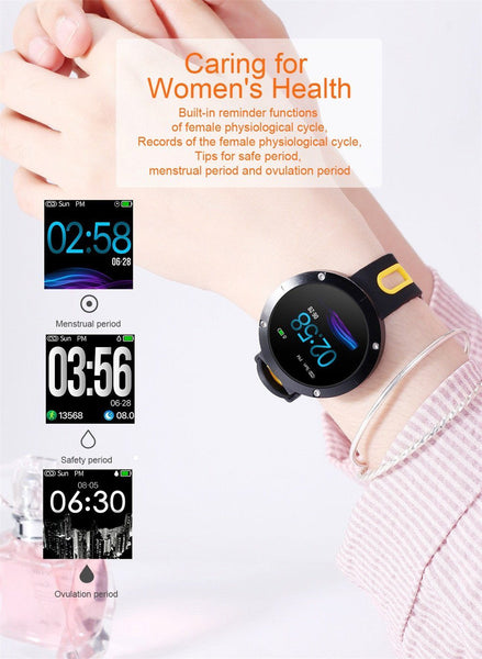 New Smart Watch 50 Meters Waterproof Heart Rate Monitor Fitness Tracker Heart Rate Monitor For iOS Android