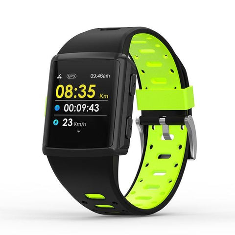 New Sport Smart Watch GPS IP68 Waterproof Heart Rate Monitoring Full Touch Screen Smartwatch For iPhone Android