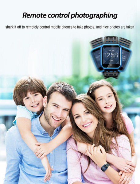 New 1.3'' IPS Big Screen Heart Rate Blood Pressure Monitor Fitness Tracker Smartwatch For iPhone Android