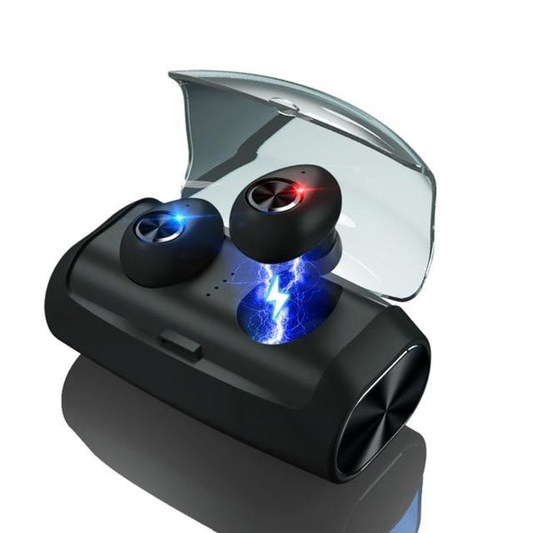 New Wireless Bluetooth Noise Cancelling Earbuds TWS Stereo Earphones With Mic Charging Box
