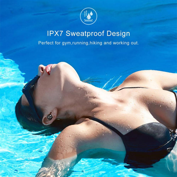 New TWS Wireless Bluetooth 5.0 Earphone IPX7 Waterproof Headset Stereo Earbuds Microphone With Charging Case