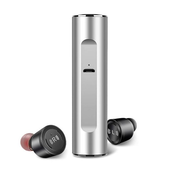 New TWS Wireless Bluetooth 5.0 Earphone IPX7 Waterproof Headset Stereo Earbuds Microphone With Charging Case