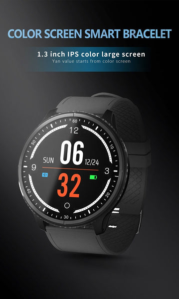 New Smart Bracelet IP68 Waterproof  Blood Pressure Blood Oxygen Monitor Fitness Smartwatch For iPhones Android