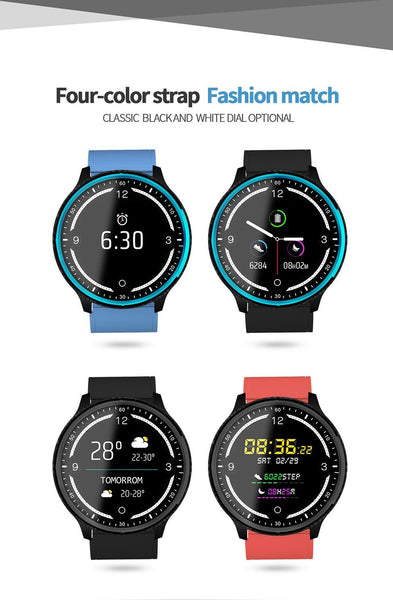 New Smart Bracelet IP68 Waterproof  Blood Pressure Blood Oxygen Monitor Fitness Smartwatch For iPhones Android