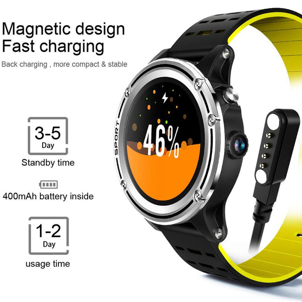 New Sport Smart Watch Men Pedometer Heart Rate Detection Smartwatch Wearable Device for iPhones Androids