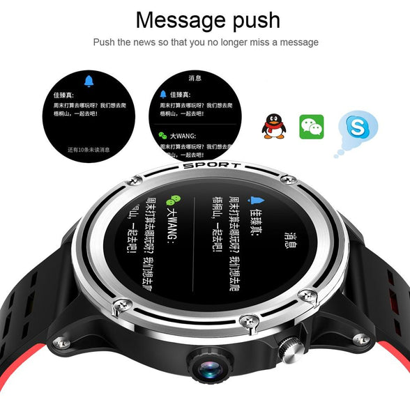 New Sport Smart Watch Men Pedometer Heart Rate Detection Smartwatch Wearable Device for iPhones Androids