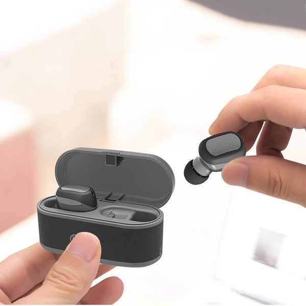 New TWS Bluetooth Earphones True Wireless Earbuds IPX7 Waterproof Stereo Bass Headset Bluetooth 5.0 With