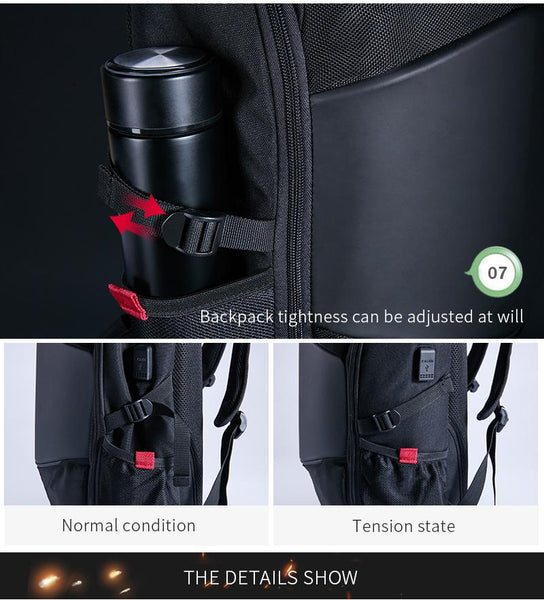 New Large Capacity Water-Repellent Multifunctional Travel Mochila 15.6 Inch Laptop Bag Outdoor Sport Backpack