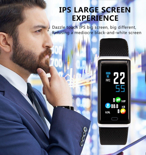 New  IP67 Waterproof Smart Band Remote Control Blood Pressure Heart Rate Monitor Smart Bracelet For iPhone Android