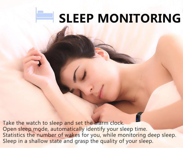New  IP67 Waterproof Smart Band Remote Control Blood Pressure Heart Rate Monitor Smart Bracelet For iPhone Android