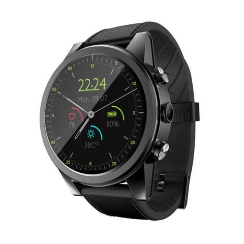 New Android 7.1  IP67 Waterproof GPS 2MP Camera 1.6 Inch AMOLED Screen 4G Smartwatch For iPhone Android