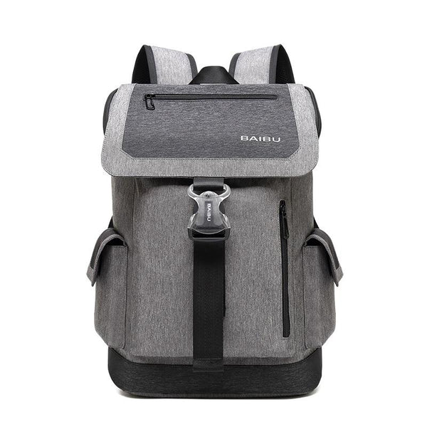 New Multifunction Smart USB Port Charging Backpack Large Capacity Waterproof Laptop Outdoor Rugged School Bag