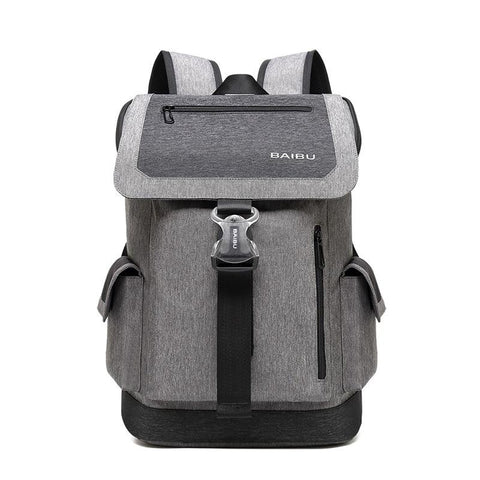 New Multifunction Smart USB Port Charging Backpack Large Capacity Waterproof Laptop Outdoor Rugged School Bag