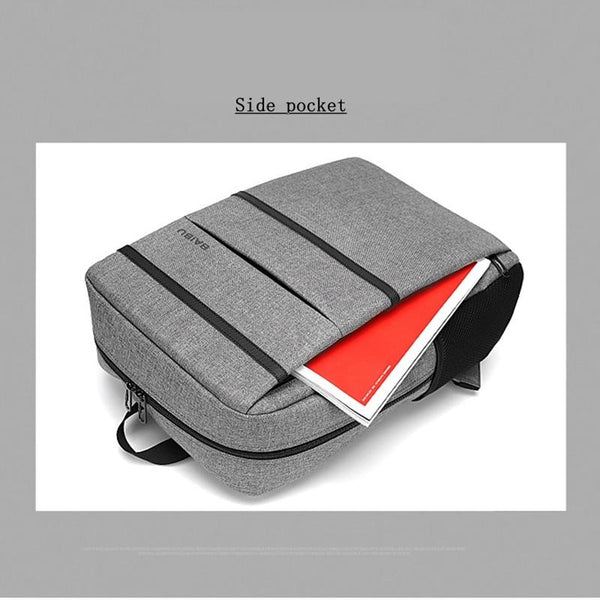 New Outdoor Anti-Thief school Backpack Multifunctional Waterproof 15.6 inch Laptop USB Charging Travel Bag